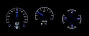 Dakota Digital 1964-1965 Chevrolet Chevelle HDX Analog Gauge kit HDX-64C-CVL