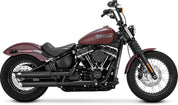 Vance And Hines Twin Slash Muffler 3in Slip On Exhaust Black With Fuelpak FP4