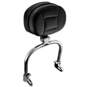 Kuryakyn Chrome Driver Backrest Pad Support Quick Detach Harley Softail 8987