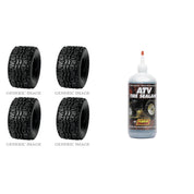 Set of 4 ATV Tires (DI-K968 24x9-10 Front, 24x11-10 Rear) with Sealant