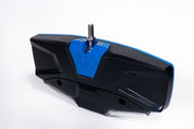 Seizmik Halo-RA Series Cast Aluminum Trim Kit Rearview - Blue 56-18102