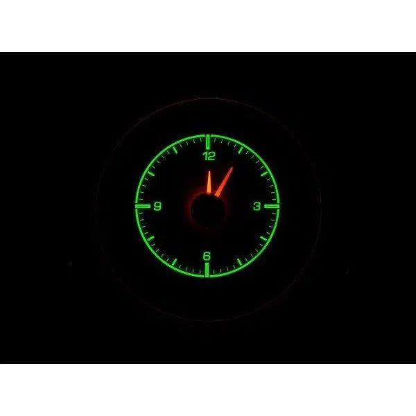 Dakota 69 70 Ford Mustang Analog Clock Gauge for HDX Black HLC-69F-MUS-K