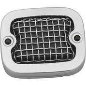 Kuryakyn Chrome Mesh Master Cylinder Brake Cover 6534