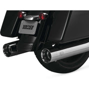 Vance And Hines Oversized 450 Slip On Exhaust 4.5in Chrome For Titan With Fuelpak FP4