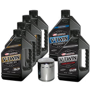 Complete Engine Oil Change Kit V-Twin Synthetic Blend HD Twin Cam, 6 quart 171C