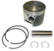 WSM Piston Kit For Johnson / Evinrude 200 - 250 Hp 6 Cylinder 93-01 Port .030 Over