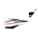 DragonFire Racing RZR XP 1000 Door Graphics - White Lightning - 07-1104
