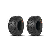 Kenda Set Of Two K572 Road Go Front/Rear Bias Tires (4 Ply) [25x10-12]