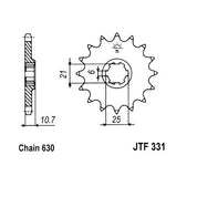 Front & Rear Sprocket Kit for Street HONDA CB750K 1977-1978