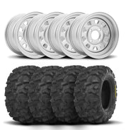 ITP Delta Steel 12" Wheels And Blackwater Evolution Tires [26x11-12]