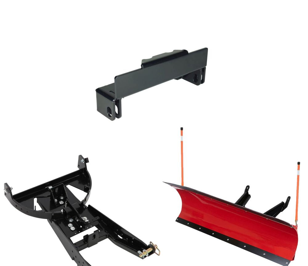 Denali Black UTV Snow Plow Kit For Odes UTVs Raider 1000 2x4 2015-2017