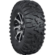 ITP SS212 14" Machined Black Wheels And Terra Claw Tires [27x11R-14]