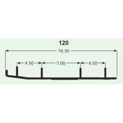 SPI WB-000-120 Spi Defender Hardweld Runners, Arctic Cat