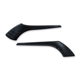 Kuryakyn Tri-Line Saddlebag Lid Accents Black - 6973