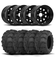 ITP Delta Steel 14" Wheels And Mud Lite Tires [27x12-14]