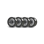 Bullite Set of 4 Blade Wheel 14X7.0 Gun Metal/Black 4/137 5+2