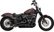 Vance And Hines Big Radius 2-Into-2 Black With Fuelpak FP4