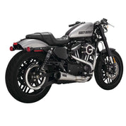 Vance And Hines 2-into-1 Upsweep Exhaust Stainless With Fuelpak FP4