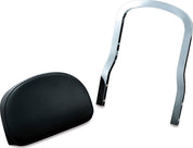 Kuryakyn Removable Backrest Bracket Sissy Bar Mounts Plug-N-Play Kit Chrome