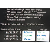 Shinko Tire Display Sign 230 Tour Master