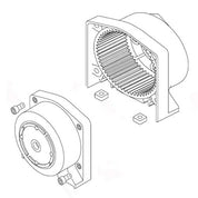 SPI AC-12002J Replacement End Housing And Clutch Assembly For 6212002 Winch