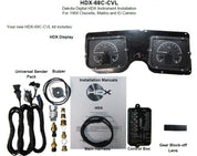 Dakota Digital 1968 Chevrolet Chevelle HDX Analog Gauge kit HDX-68C-CVL