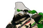 Powermadd Cobra Arctic Cat High Clear W/Black Graphics 12040