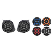 SSV Works Front Kick 6.5" Speaker Pods And Orange Grills For Can-Am Maverick X3 17-22