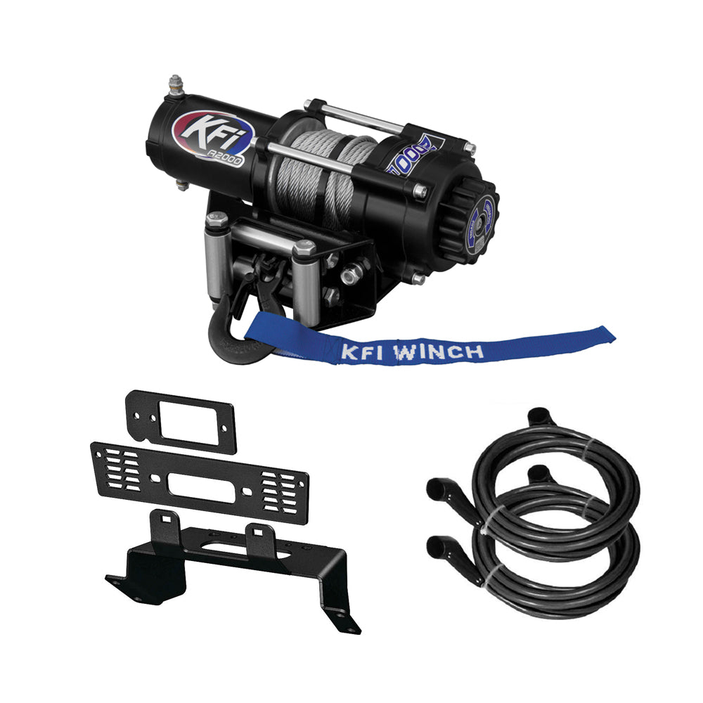 KFI 2000 lb Winch And Optional Mount