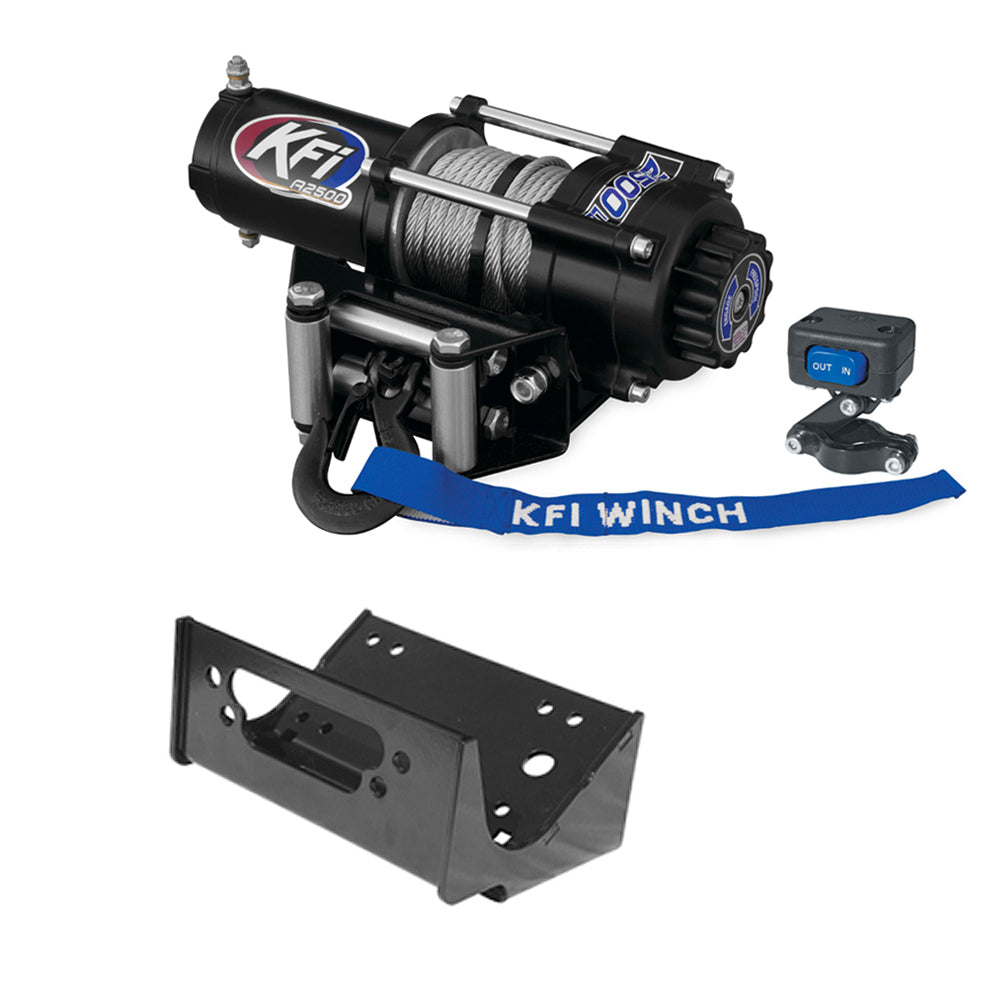 KFI 2500 lb Winch And Optional Mount