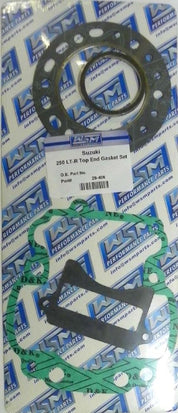 WSM Top End Gasket Kit For Suzuki 250 Quadracer 85-86 29-406