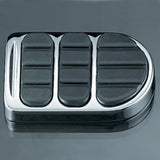 Harley FXSTDI Softail Deuce 2001-2006ISO Brake Pedal Pad Chrome by Kuryakyn