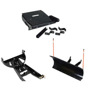 Denali Black UTV Snow Plow Kit For Yamaha Viking VI 2014-2020
