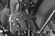 New Rage Cycles Side License Plate Mount Black - BOBBER-SIDE