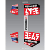 Yoshimura RS-12 Decal Sticker Set 4pcs RS12-NB005R