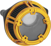 Arlen Ness Clear Sucker Gold Method Air Cleaner 18-178