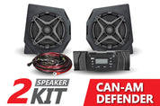 SSV Works 2 Speaker Audio Kit And 4 Speaker Overhead Sound Bar For Can-Am HD10 16-22