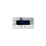Digital Rectangular Climate Control system, fits Vintage Air Gen II, Chrome, Blue Display