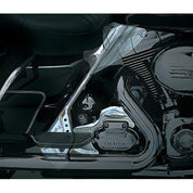 Kuryakyn Saddle Seat Leg Smoked Tinted Heat Deflector Harley Touring 2009-2018