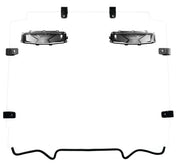 Seizmik Windshield Versa-Vent-Double Sided Hard Coated Polycarbonate 26103