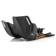 Acerbis Black MX Style Skid Plate - 2686030001