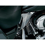KURYAKYN SMOKE HEAT DEFLECTORS SHIELDS FOR 2008 HARLEY DAVIDSON ELECTRA GLIDE HD