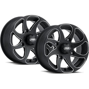 ITP Twister 14" Black Wheels And Mud Lite Tires [28x10-14]