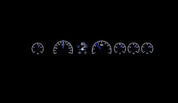 Dakota Digital 1971-1976 Chevrolet Caprice/Impala HDX Analog Gauge kit HDX-71C-CAP