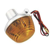 Turn Signal and Lens For Honda XL350 1974-1978 Front Left Chrome