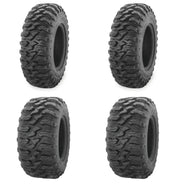 Set of 4 ATV QUADBOSS Tires (QBT446 27x9R-12 Front, 27x11R-12 Rear)