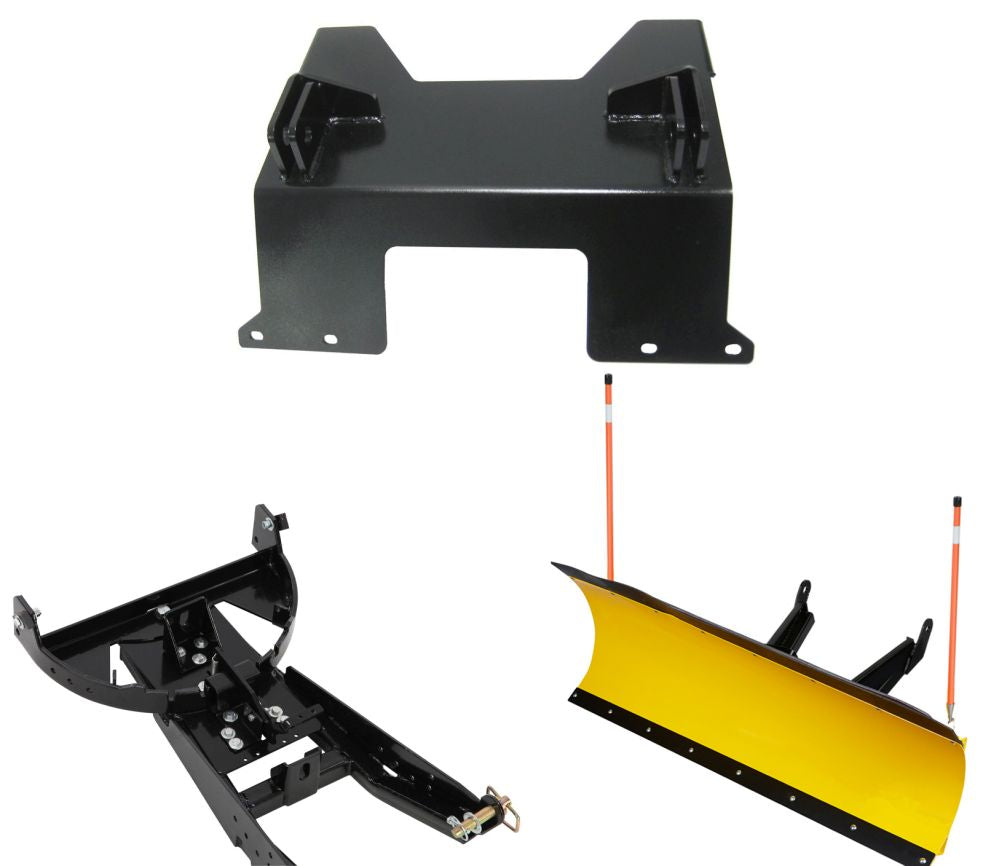 Denali Black UTV Snow Plow Kit For Honda Big Red 200 1982-1984