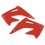 Acerbis Red Radiator Shrouds for Honda - 2043590227