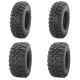 Set of 4 ATV QUADBOSS Tires (QBT446 26x9R-12 Front, 26x11R-12 Rear)