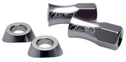 Motion Pro Silver Liteloc Rim Nut And Washer 12mm 11-0022